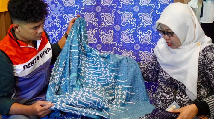 Pelaku UMKM Bengkulu Perkenalkan Batik Besurek hingga Menembus Pasar Asia Tenggara